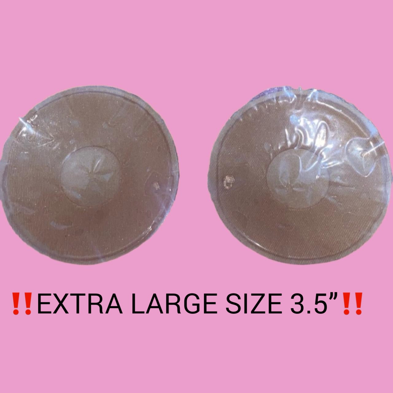 Jet Black Mix Circles Luxe Crystal Pasties