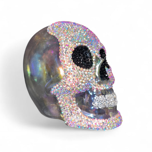 Iridescent Skeleton Skull Head