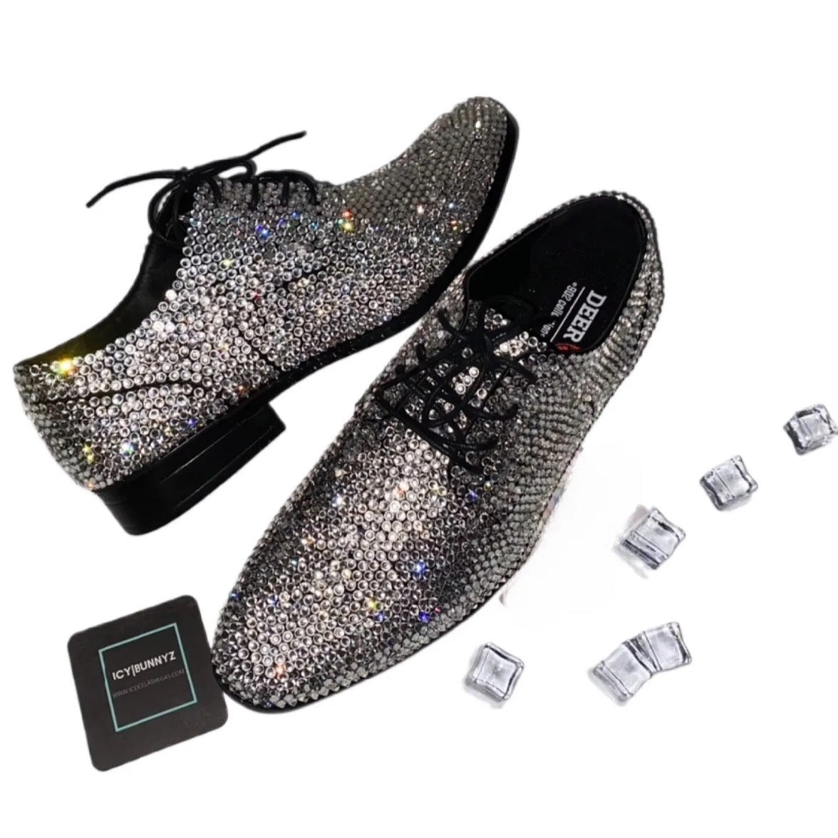 Mens Diamond Loafers