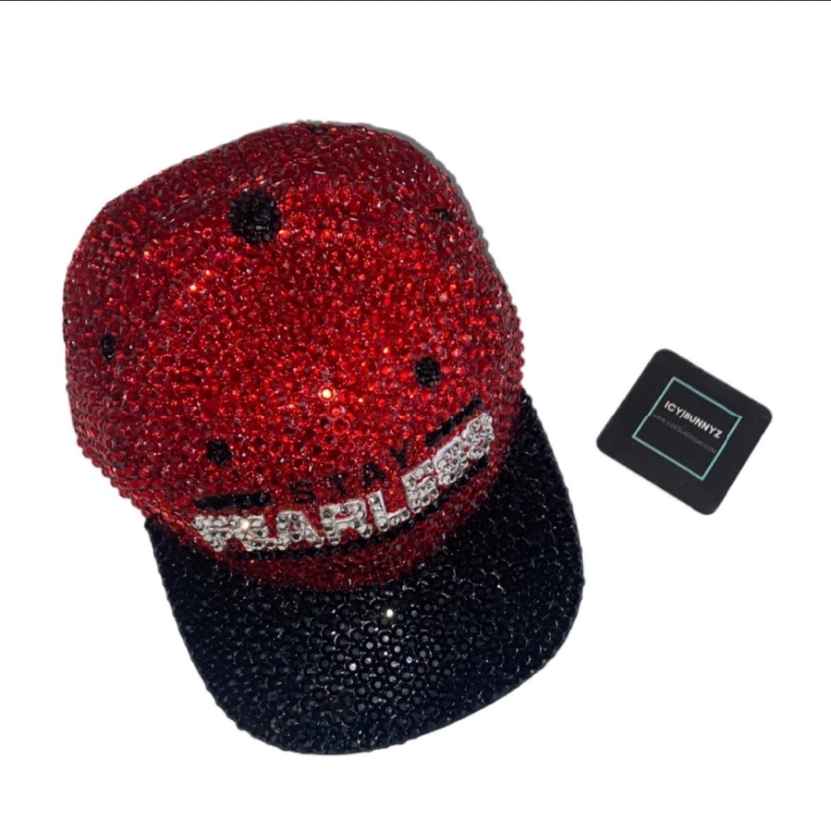 Nikki Bella Stay Fearless Full Rhinestone Hat